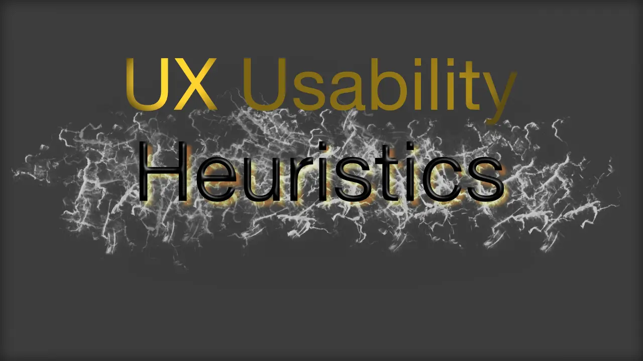 UX Usability Heuristics